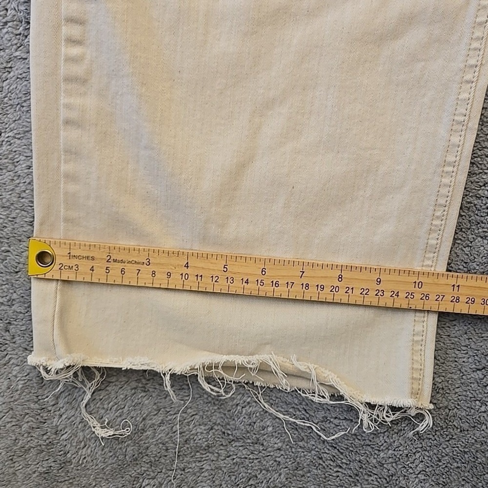 OAT New York Cream Stretch Twill Womens Pants Size 6/28 (27x27) Style P0004-SJTJ - Picture 3 of 8